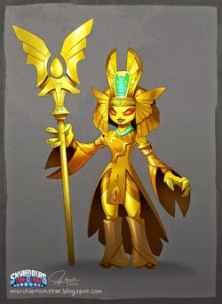 Golden Queen Skylanders Academy Golden Queen Skylanders Academy